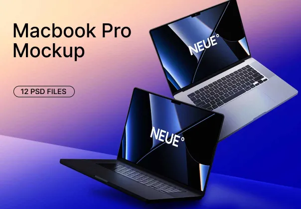 کیت موکاپ مک بوک پرو | MacBook Pro Mockup
