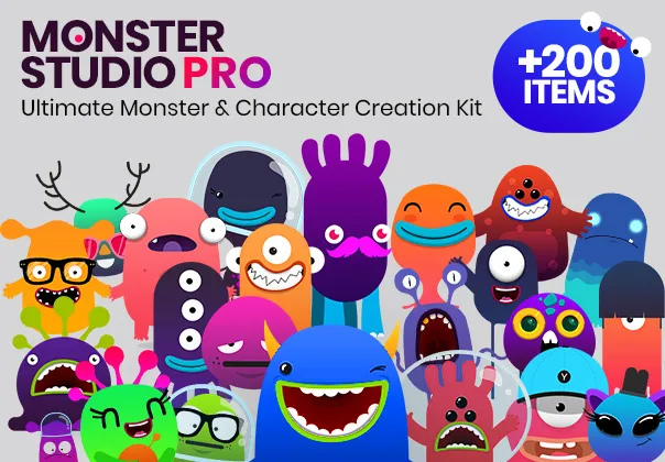 استودیو هیولا حرفه ای مانستر | Monster