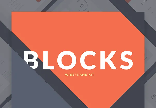 کیت وایرفریم بلوک | Blocks Wireframe Kit