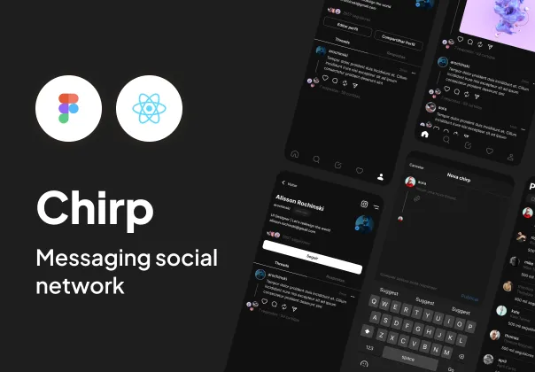 اپلیکیشن شبکه اجتماعی چیرپ | Chirp Messaging Social Network