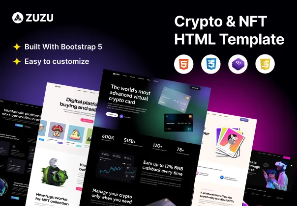 قالب صفحه فرود زوزو | Zuzu Landing Page