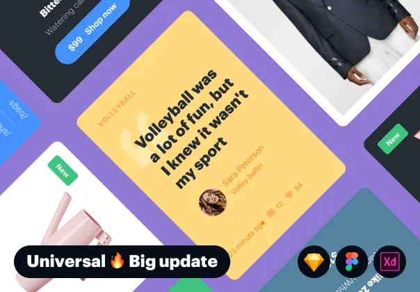 کیت رابط کاربری یکپارچه | Universal UI Kit