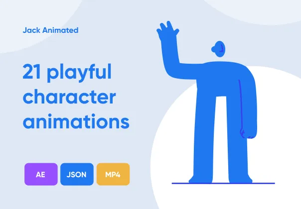 کارکتر جیک انیمیشن شده نسخه ۱ | Jake Animated