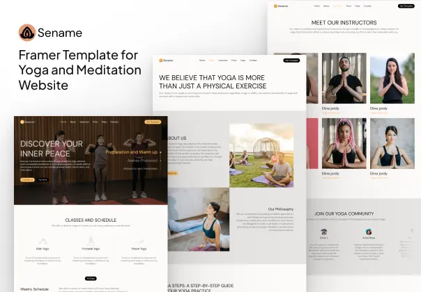 قالب فریمر یوگا و مدیتیشن سینیم | Sename