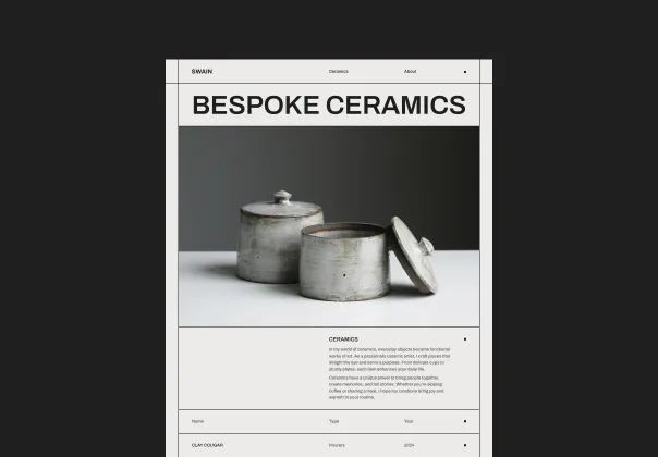 قالب فریمر پورتفولیو اسوین