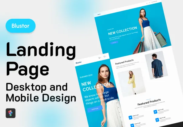 صفحه اصلی فرود "بلواستور" | Blustor