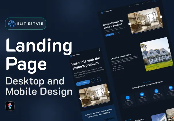 صفحه اصلی لندینگ الیت املاک