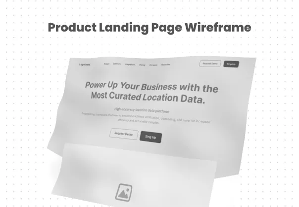 صفحه سیمی فریم سرویس ابری (SaaS) Landing Page