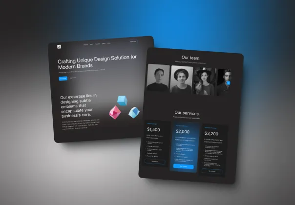 قالب رایگان صفحه نخست آژانس طراحی - فریمر | Framer