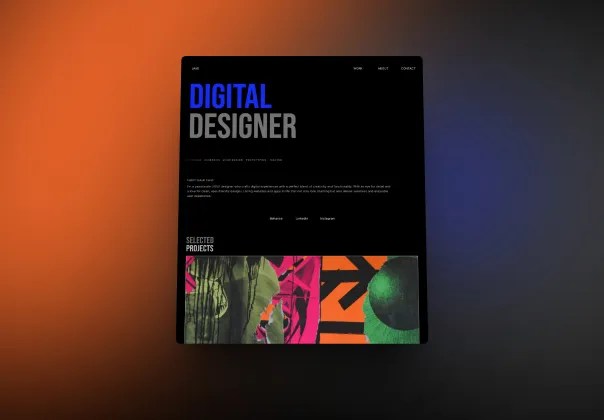 قالب فریمر پیشرفته پرتفوی پریمیوم استودیو | Studio Designer