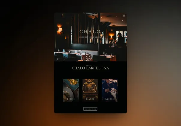 قالب فریمر رستوران چالو