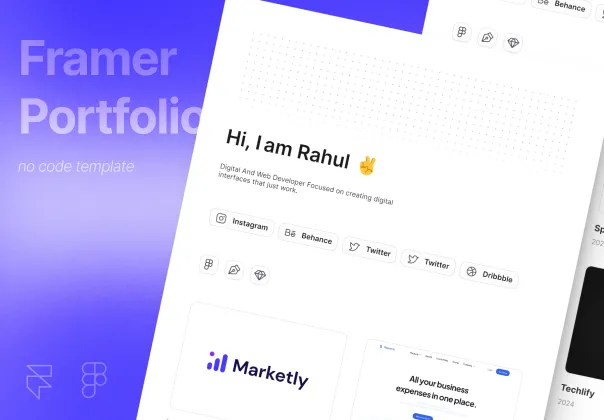 قالب فریمر رایگان مینیفولیو | Minifolio