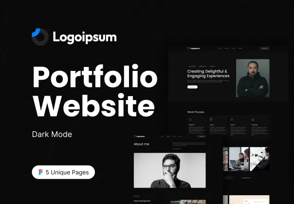 وبسایت شخصی پورتفولیو فیگما | Logoipsum