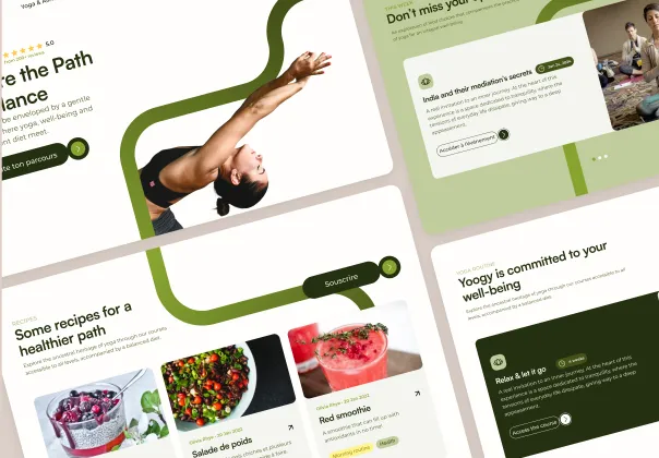 الگو یوگایی Yoogy — الگو وبسایت یوگا