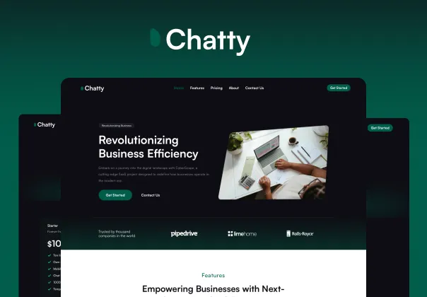 الگوی فریمر چتی - قالب SaaS