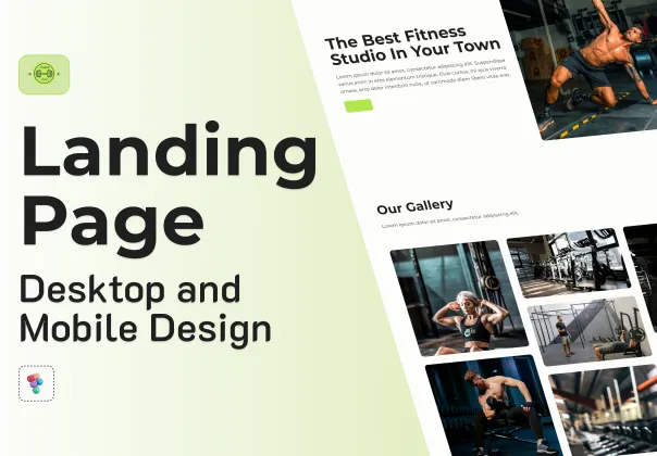 صفحه اصلی لندینگ Power GYM