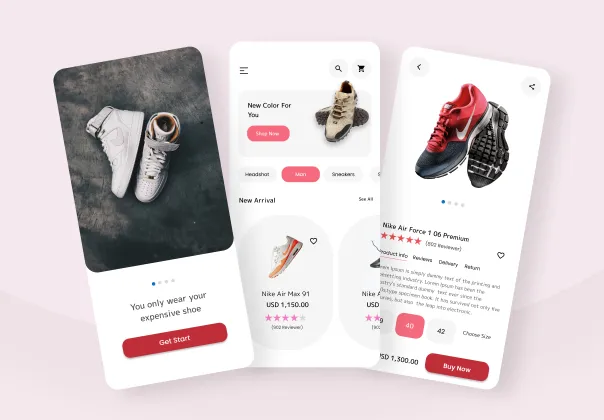 اپلیکیشن فروشگاه کفش | Shoe Store