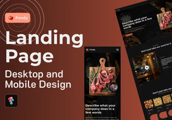 صفحه اصلی لندینگ فودی