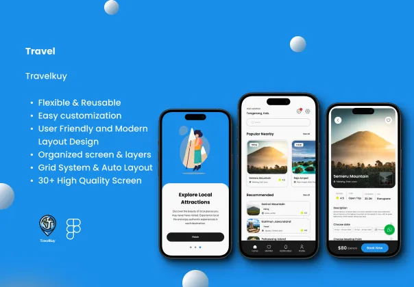 اپلیکیشن مسافرتی Travelkuy | Travel - Mobile Apps