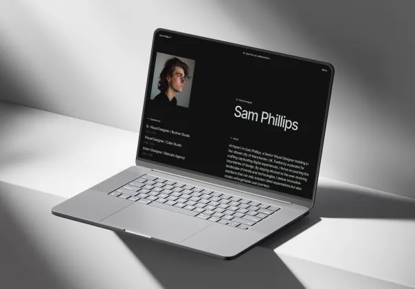قالب رایگان حرفه‌ای و حداقلی Sam Phillips - FREE