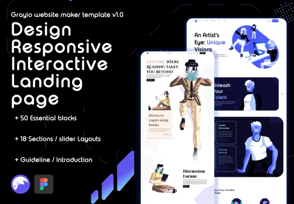 قالب ساز وبسایت رایگان گریو | Grayio
