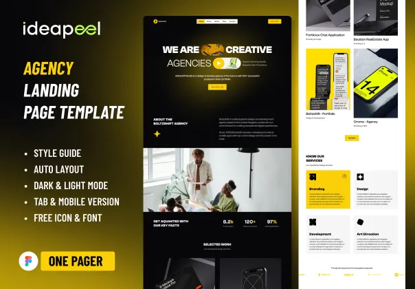 قالب رایگان آژانس بولدشیفت | BoldShift