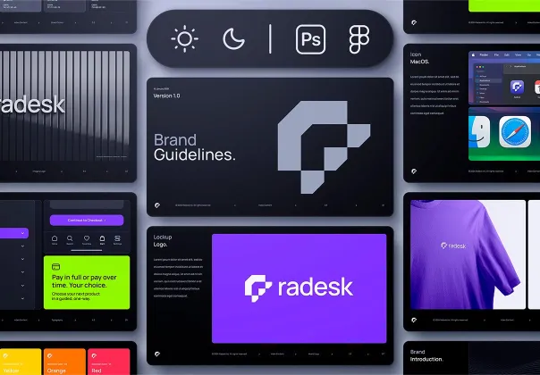 قالب راهنمای برند فیگما | Radesk