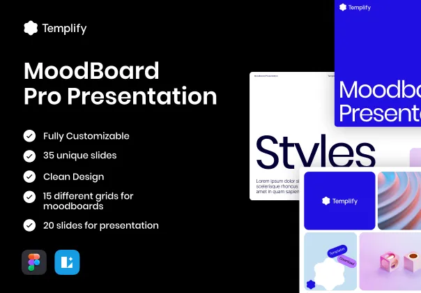 پکیج ارائه موودبورد پرو | MoodBoard Pro