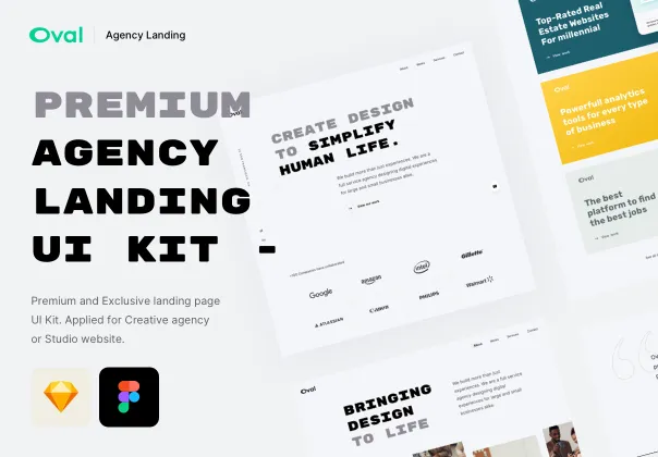 طراحی وب‌سایت آژانس اوال | Oval