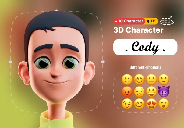 آواتار 3D رایگان کودی | Cody