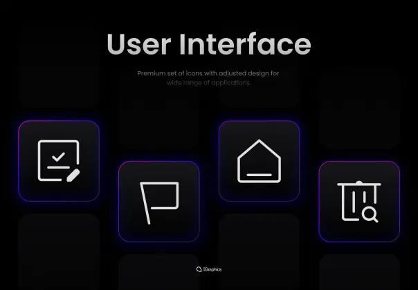 مجموعه آیکون‌های رابط کاربری رایگان آیکون‌فیس V1.0 | Iconface