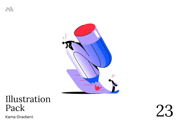 پک تصاویر گرادیانت کما | Kama