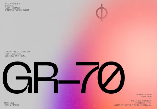 مجموعه 70 گرادیانت شعاعی جذاب و قابل ویرایش | GR-70