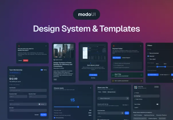 دیزاین سیستم مدو ModoUI 2.0