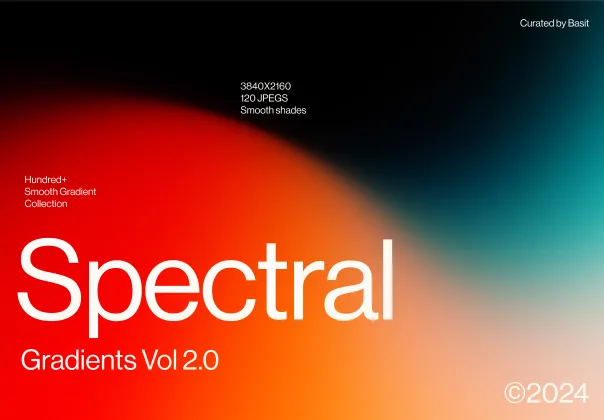 پس‌زمینه‌های گرادیان اسپکتریال 2.0 | Spectral