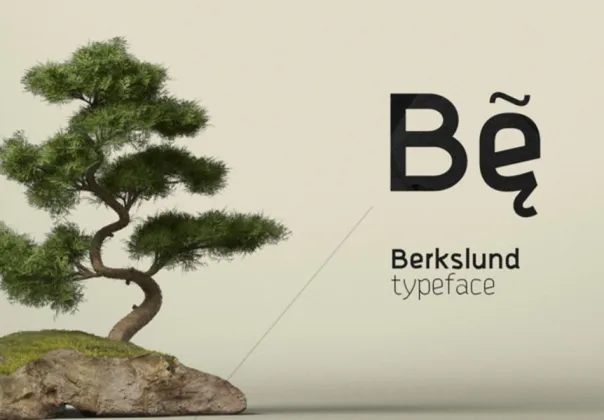 فونت مدرن برکس‌لند | Berkslund