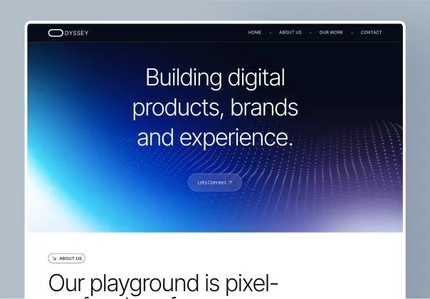 قالب پورتفولیو رایگان فریمر اودیسه | Odyssey