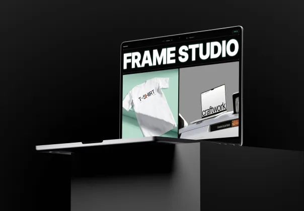قالب رایگان FRAME STUDIO برای وب‌سایت‌های مدرن | Framer