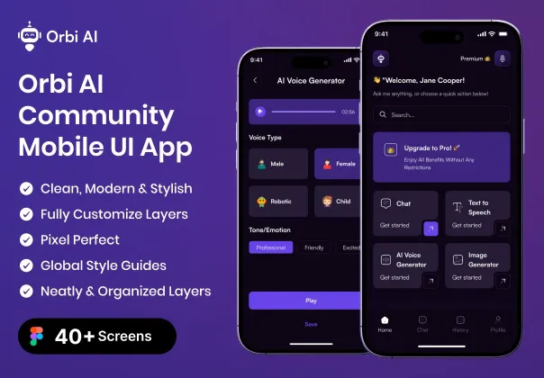 اپ موبایل جامعه هوش مصنوعی اوربی | Orbi