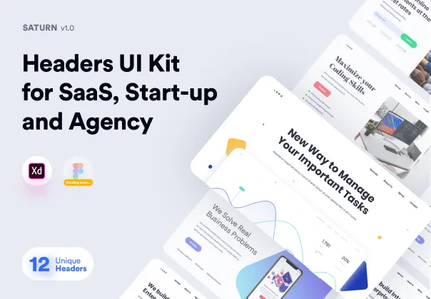 کیت هدرهای مدرن ساترن v1.0 | Saturn