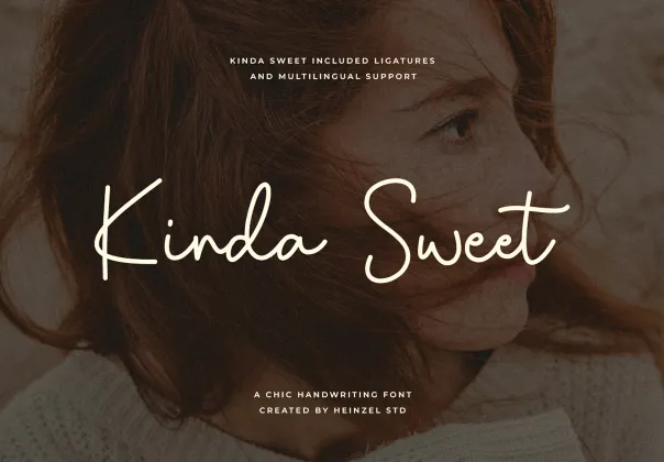 فونت دستنویس کایندا سوئیت | Kinda Sweet
