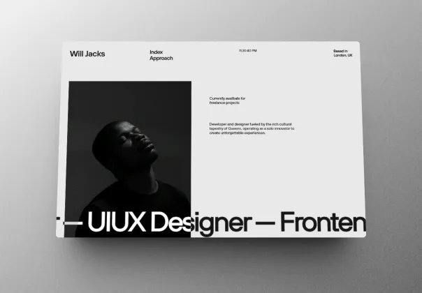 قالب پورتفولیو کد شده ویل جکس | Will Jacks
