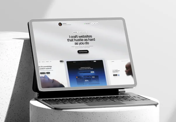  قالب پرتفولیو فریمر و فیگما