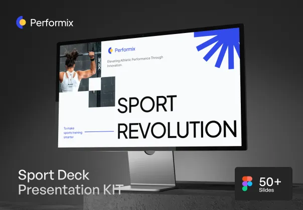 پرفورمیکس | کیت ارائه ورزشی Pitch Deck
