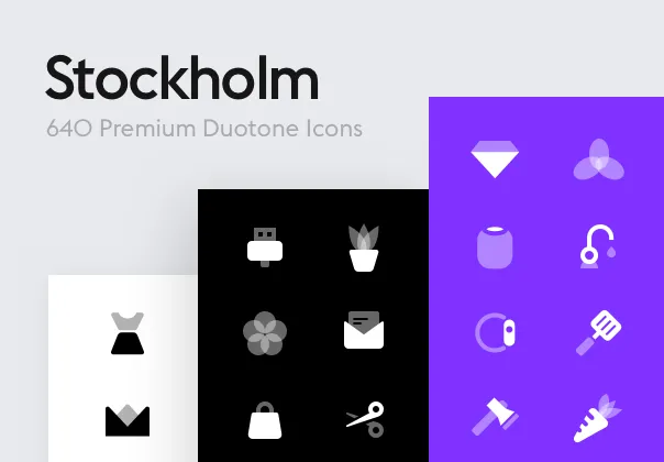 آیکون‌های پریمیوم استکهلم | Stockholm Premium Icons