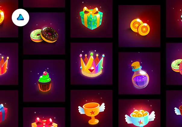 کیت آیکون‌های رنگی بازی | Colorful Game Icons